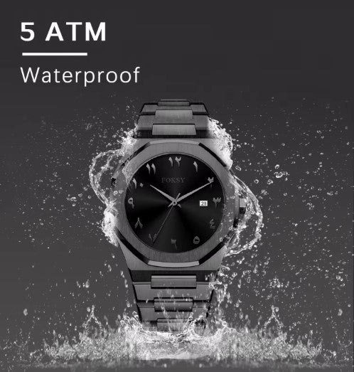 Steel Luxury Mens Quartz Watch