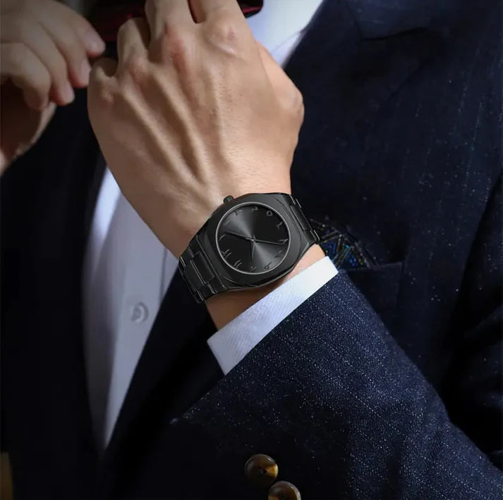 Steel Luxury Mens Quartz Watch