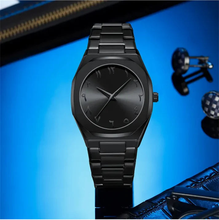 Steel Luxury Mens Quartz Watch