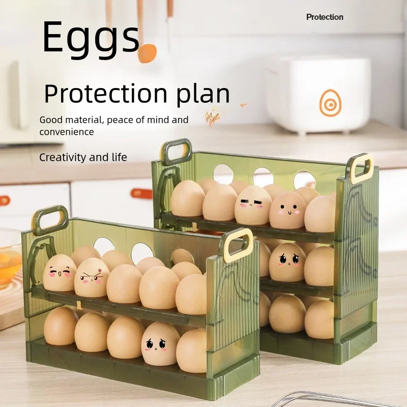 Acryl Egg Fridge Storage Box