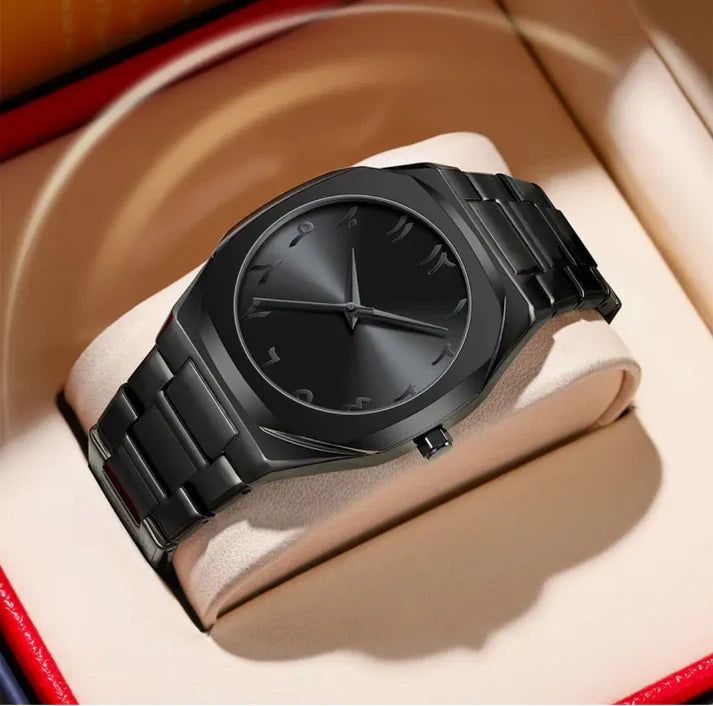 Steel Luxury Mens Quartz Watch