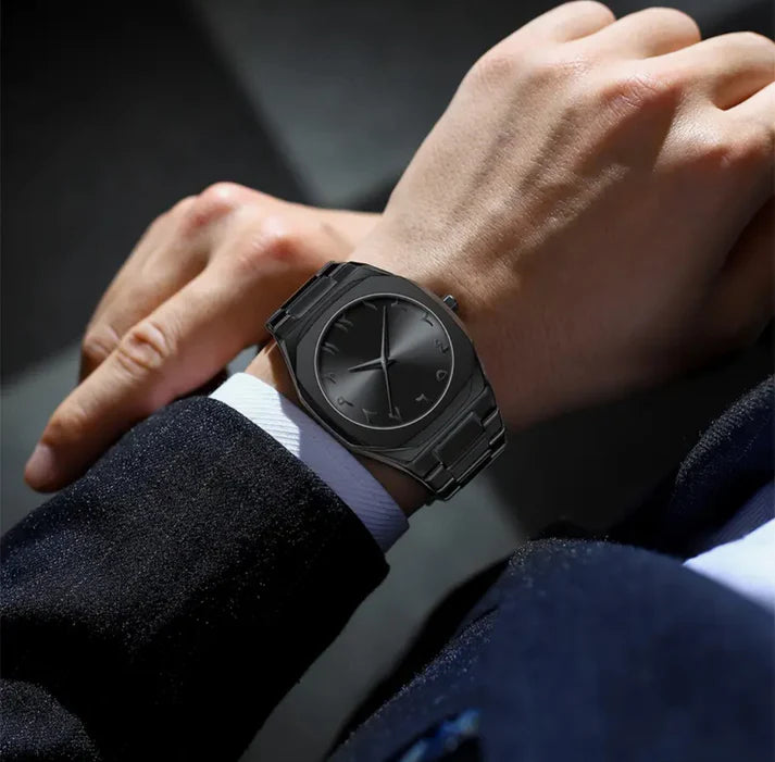 Steel Luxury Mens Quartz Watch