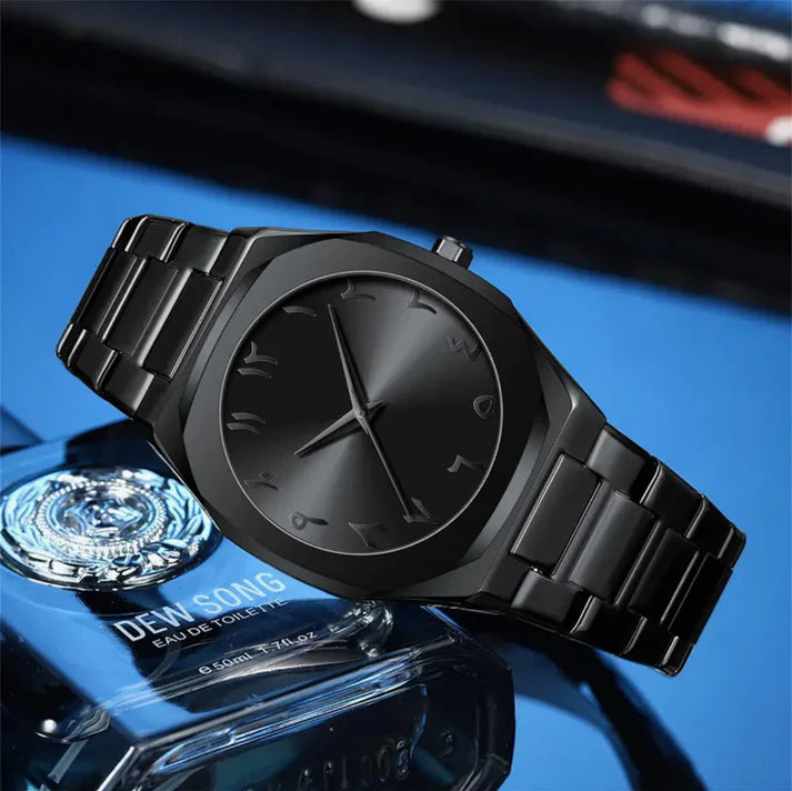 Steel Luxury Mens Quartz Watch