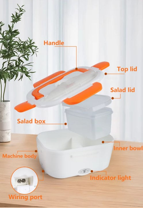 WONDERFUL Electric Lunch Box Food Heater Home Portable Lunch Box