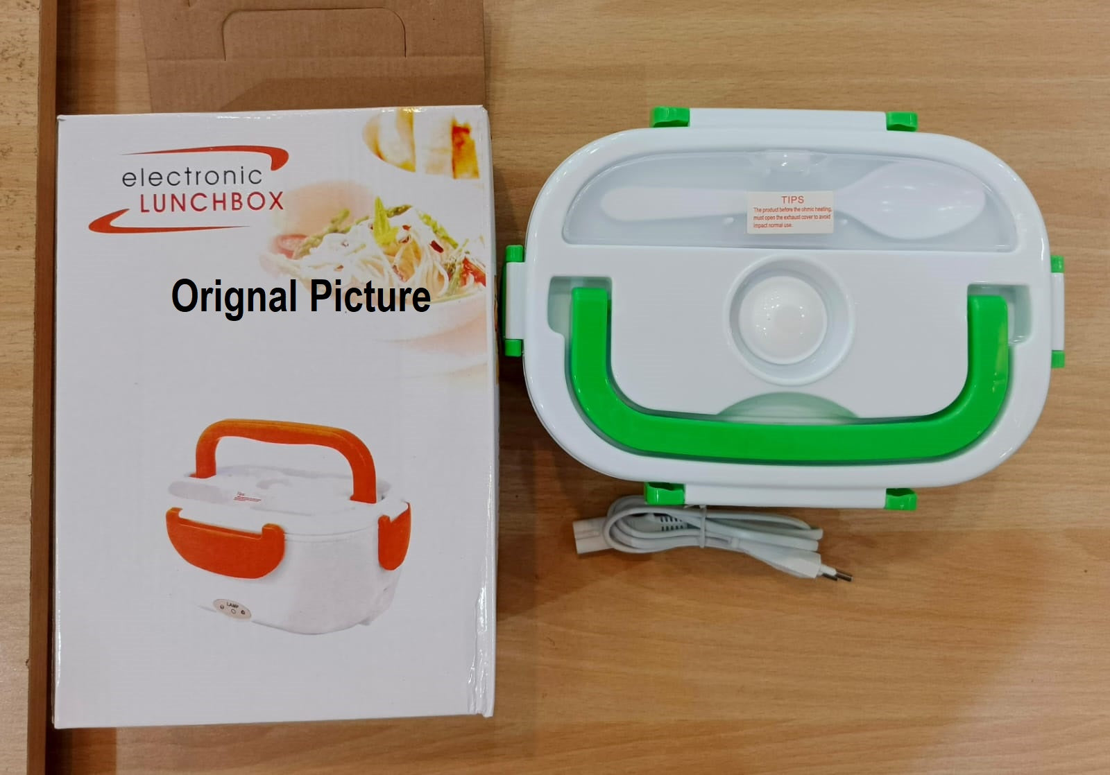 WONDERFUL Electric Lunch Box Food Heater Home Portable Lunch Box
